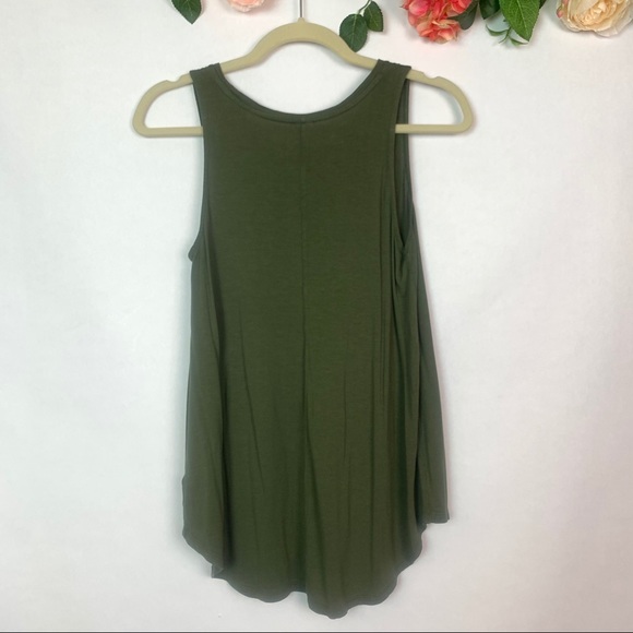 Old Navy Cactus Tank Top Shirt Green Gold Small - Picture 9 of 11